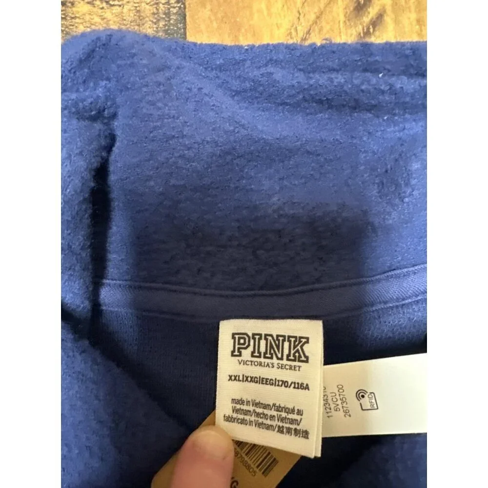 Pink victory secret nwt xxlarge cropped